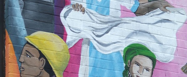 Women and Men Mural
